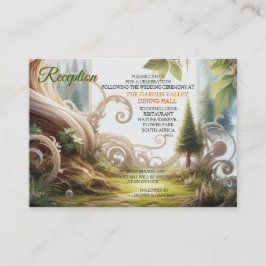 Cartão De Informações Temas da fantasia espiritual do Eterno metafísico