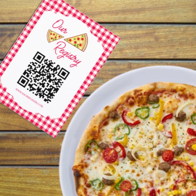 Cartão De Informações That's Amore Bridal Shower Registry (Criador carregado)