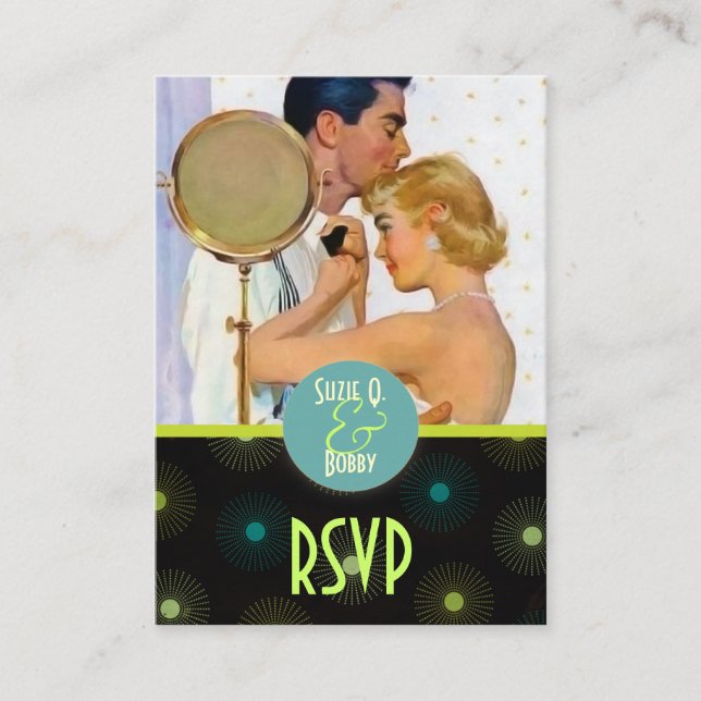 Cartão De Informações The Kitsch Bitsch : Para Melhor ... (Frente)