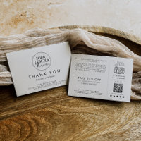 Tipografia Chic Logotipo Comercial Obrigado Encome