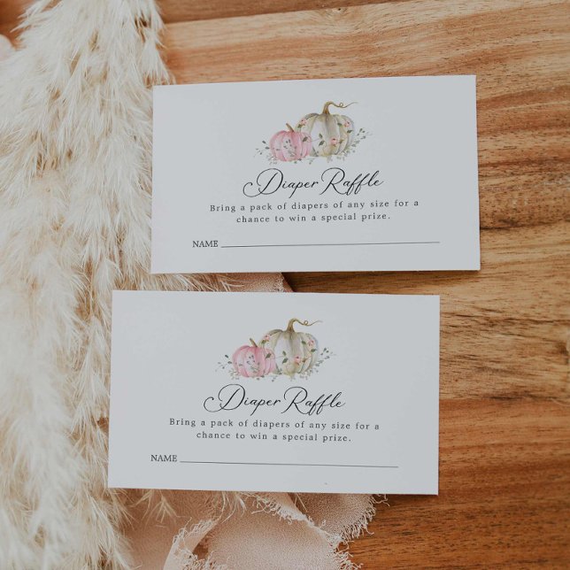 Cartão De Informações Tíquete de Fralda de Bombaim de Raffle (Criador carregado)