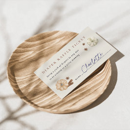 Cartão De Informações Tíquete de Fralda de Picada de Bombaim