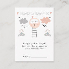 Cartão De Informações Tíquetes de Raffle fralda | Caminho da Lua