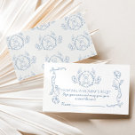 Cartão De Informações Toile Quão grande é a mamãe belly Vintage<br><div class="desc">Toile Quão grande são as mães belly Vintage frame Enclosure Os itens de correspondência da placa de gabinete estão disponíveis.</div>