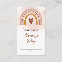 Trendy Boho Blush Cor-de-rosa Mamãe arco-íris Belg