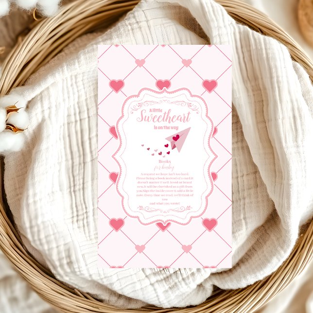 Cartão De Informações Trendy Sweetheart Dia de os namorados Books para B (Criador carregado)