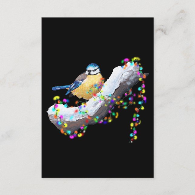 Cartão De Informações Twinkle Twinkle Little Tit (Frente)