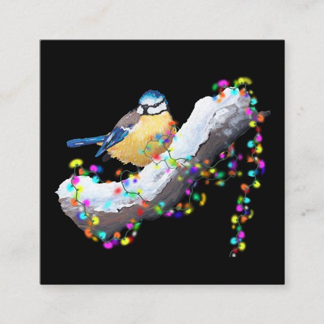 Cartão De Informações Twinkle Twinkle Little Tit (Frente)