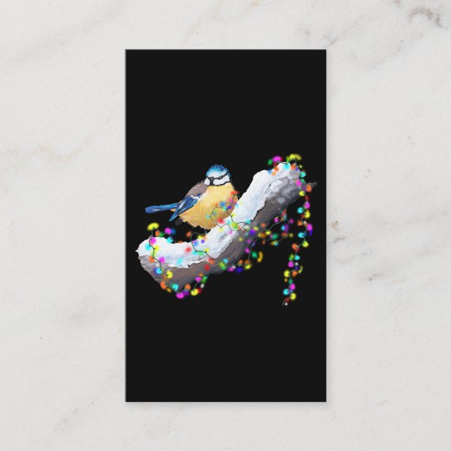 Cartão De Informações Twinkle Twinkle Little Tit (Frente)