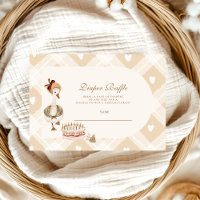 Um ganso Bobo Cujo Chá de fraldas Diapper Raffle