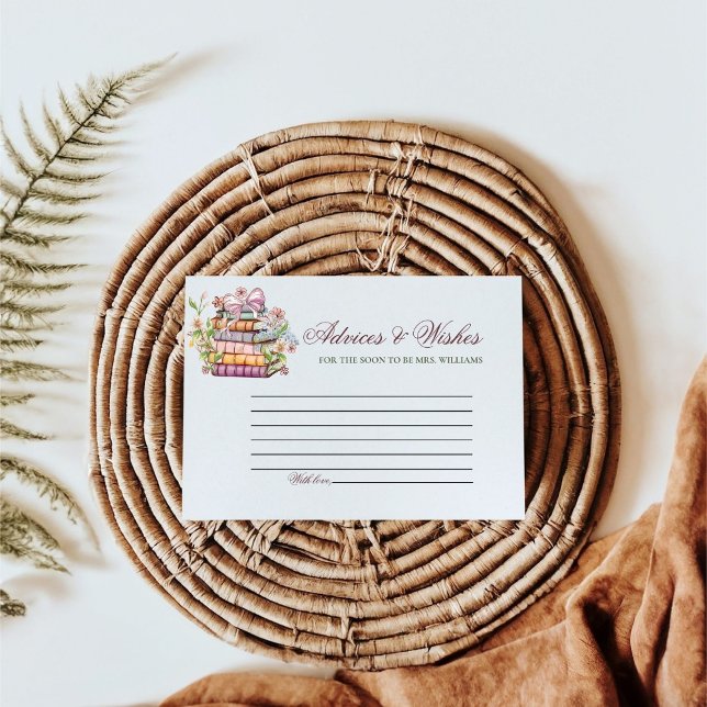 Cartão De Informações Um novo Chá de panela do Livro de Capítulos Advice (Criador carregado)