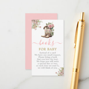 Cartão De Informações Um pequeno Chá de fraldas de vaquinha para o bebê