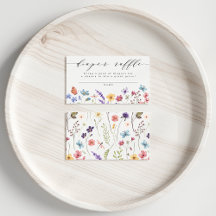 Um pequeno Jardim Floral Raffle, Fralda de Flor Se