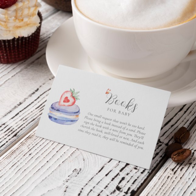 Cartão De Informações Um Pequeno Livro Croissant Para Bebê (Criador carregado)