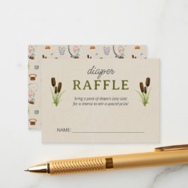 Cartão De Informações Um Pequeno Pescador - Fralda De Manuscrito