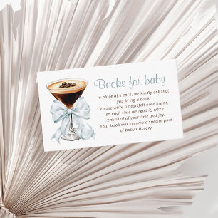 Cartão De Informações Um Tini Um Espresso Martini Livros para Bebê