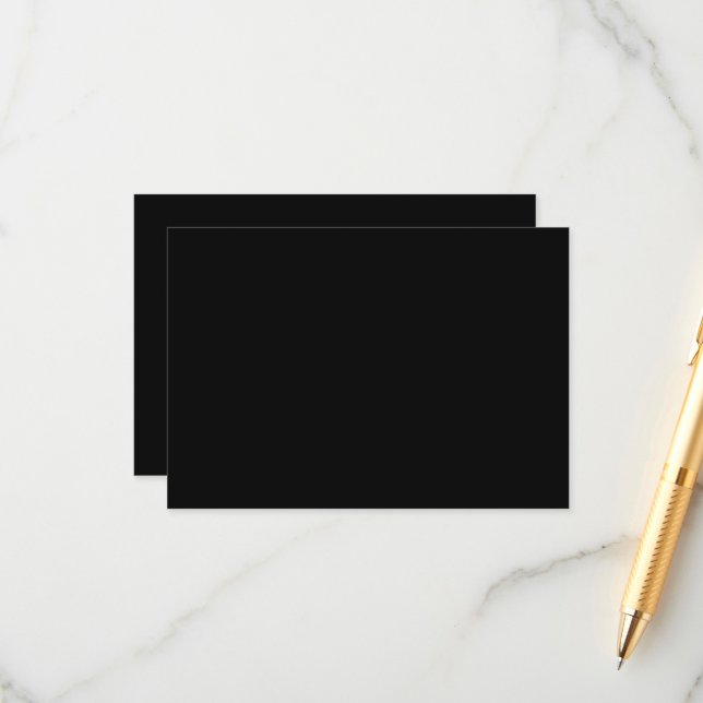 Cartão De Informações uma foto em preto e branco (Frente/Verso In Situ)