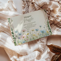 Uma Pequena Garotinha Florzinha Sorteio de Fraldas