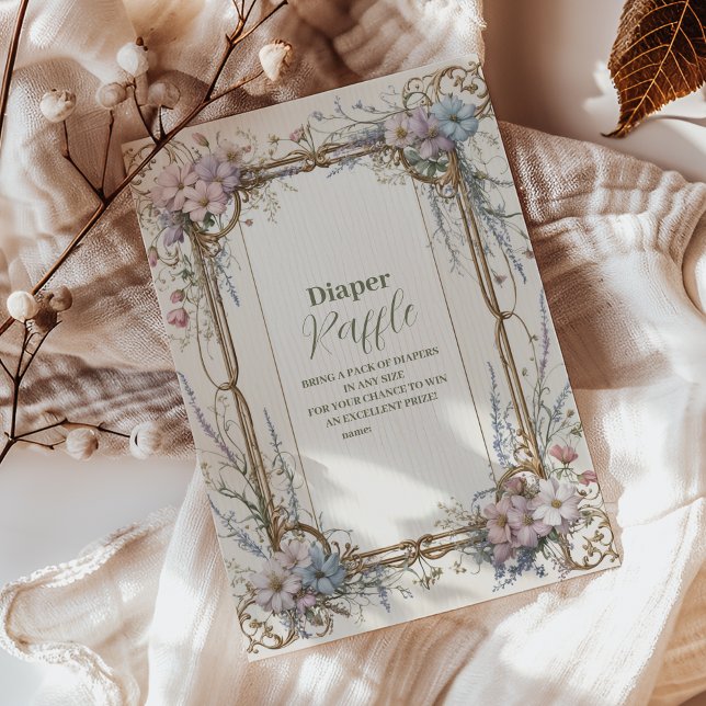 Cartão De Informações Uma Pequena Praga De Flor Selvagem (Criador carregado)