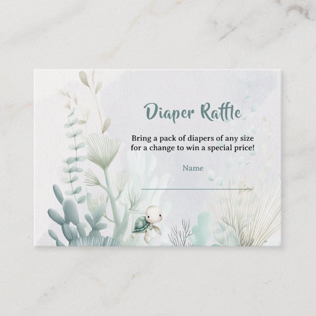 Cartão De Informações Undersea Enclosure Card (Frente)