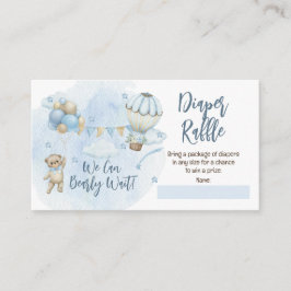 Cartão De Informações Ursinho de Ursinho Rapaz Ursinha Esperar Fralda Ra