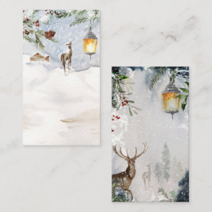 Cartão De Informações Vazio de visualização verde