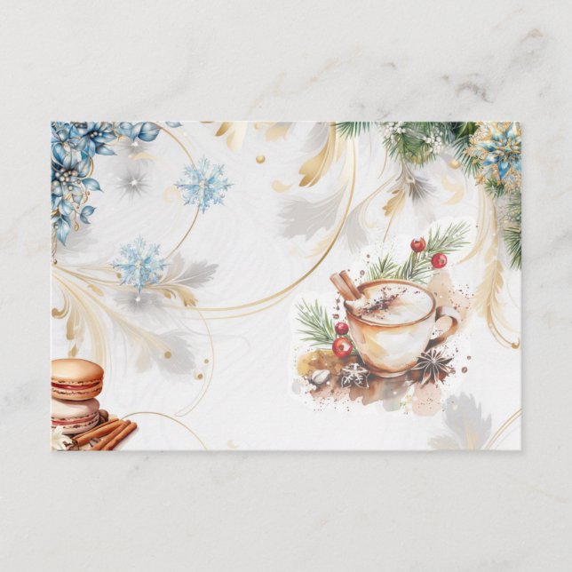 Cartão De Informações Vazio Sugar Casaco It (Frente)