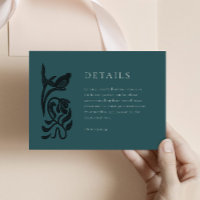 Vintage Art Deco Detalhes do Folheto