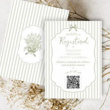 Vintage Floral em Verde Sálvia Laço Fofa Chá de Be