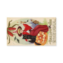Vintage Halloween Witness e Black Cat