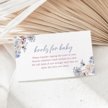 Violet Vintage Wildflower Livros Para Bebê