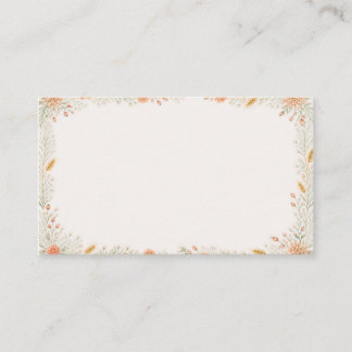 Cartão De Informações Watercolor Camellia Wedding Enclosure Card