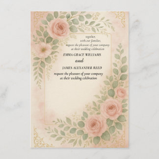 Cartão De Informações Wedding invitatiion