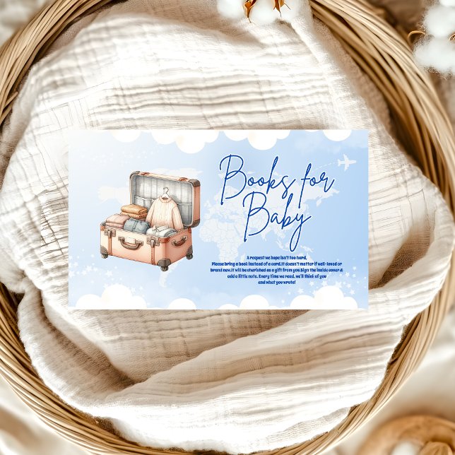 Cartão De Informações World Map Adventure Aguarda Livros para Bebê (Criador carregado)