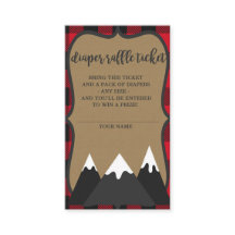 Xadrez Buffalo Lumberjack Fralda Raffle