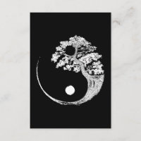 Yin Yang Bonsai Tree Japonês Budista Zen