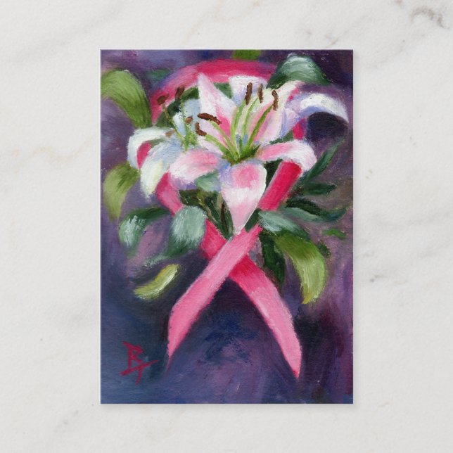 Cartão de inquietação da arte do aceo (Frente)