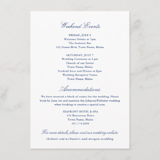 Cartão de Inserção de Eventos e Hospedagem de Fim 