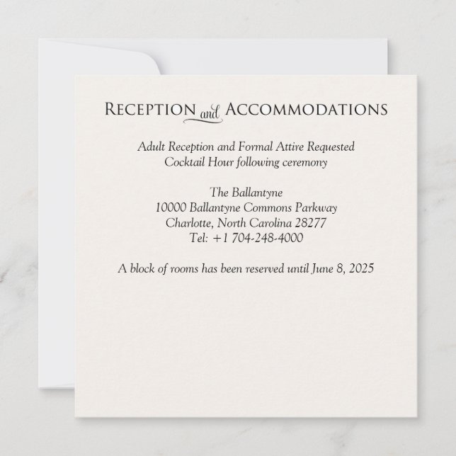 Cartão de Inserção de Natal Holly Holiday (Frente)