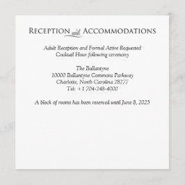 Cartão de Inserção de Natal Holly Holiday