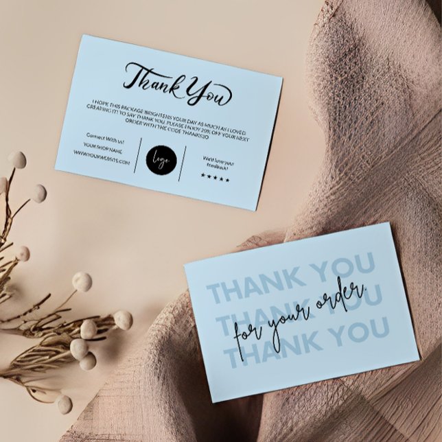 Cartão de Inserção de Pacote Empresarial Moderno (Criador carregado)