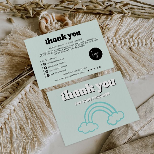 Cartão de Inserção de Pacote Empresarial Moderno (Criador carregado)