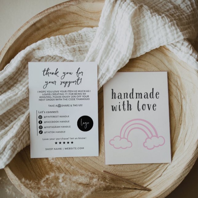 Cartão de Inserção de Pacote Empresarial Moderno (Criador carregado)