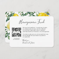 Cartão de inserção de pedido de lua de mel casamen