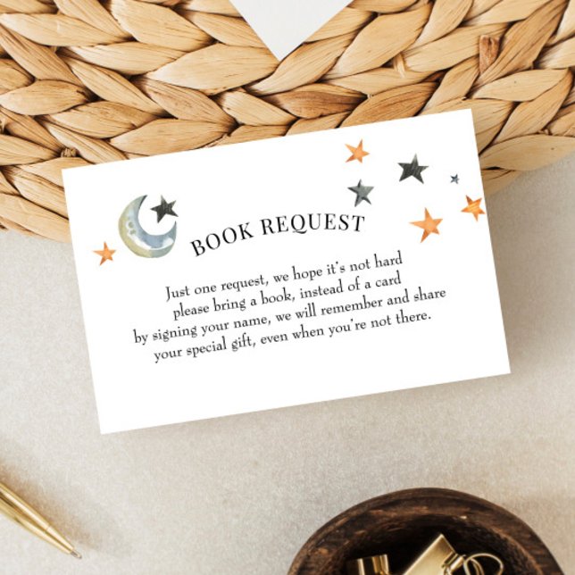 Cartão de Inserção de Solicitação de Livro de Chás (Criador carregado)