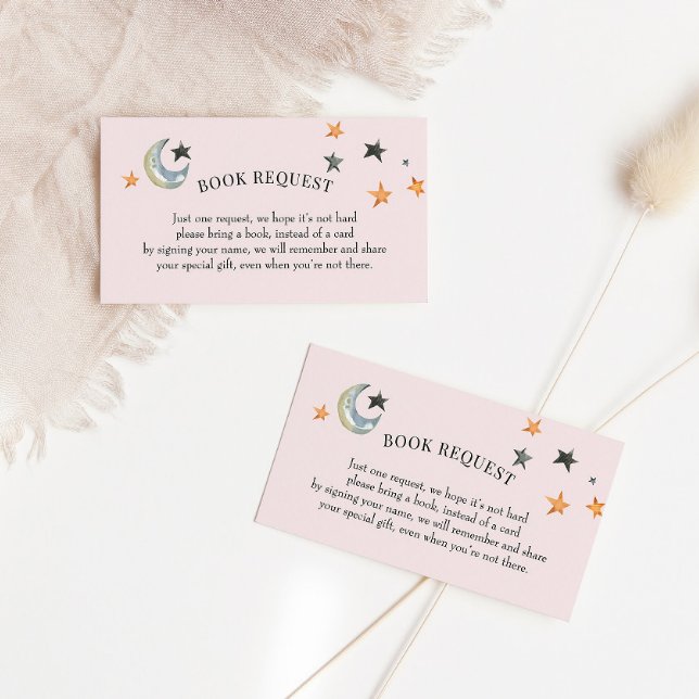 Cartão de Inserção de Solicitação de Livro de Chás (Criador carregado)