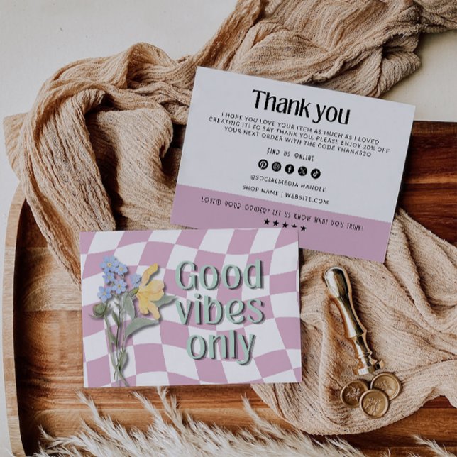 Cartão de Inserção do Pacote para Pequenas Empresa (Criador carregado)