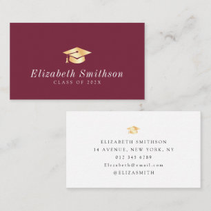 cartão de inserção para boné de ouro marrom