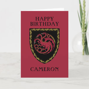 Cartão de Insígnia de HOUSE OF THE DRAGON