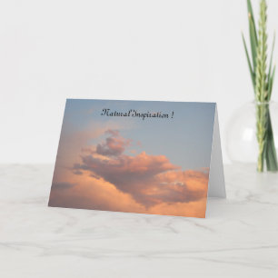 Cartão de Inspiração Natural Ambers!